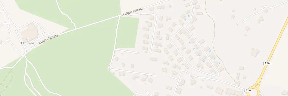 Plan du 1182F Arciquadra à Lecci