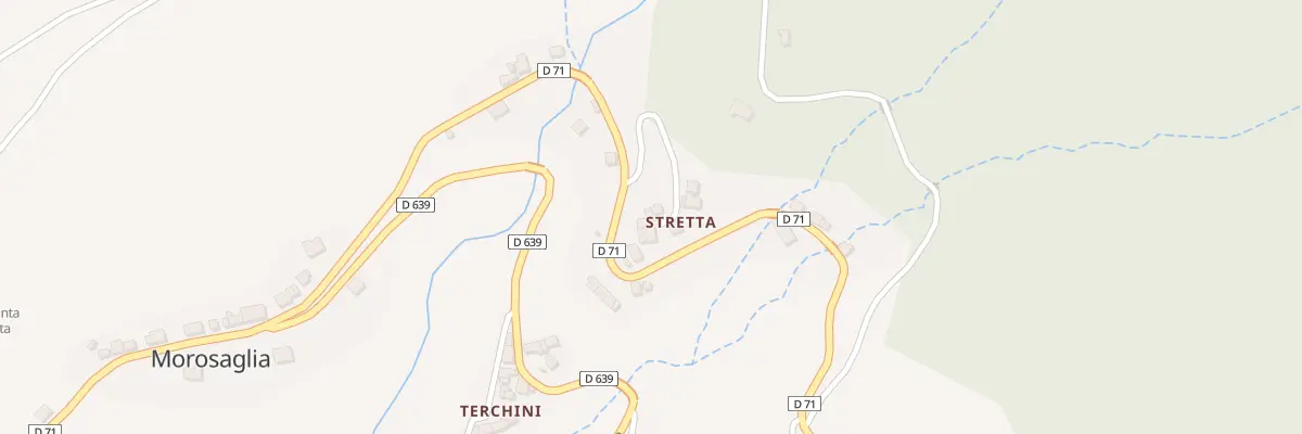 Plan du 5030 Stretta à Morosaglia