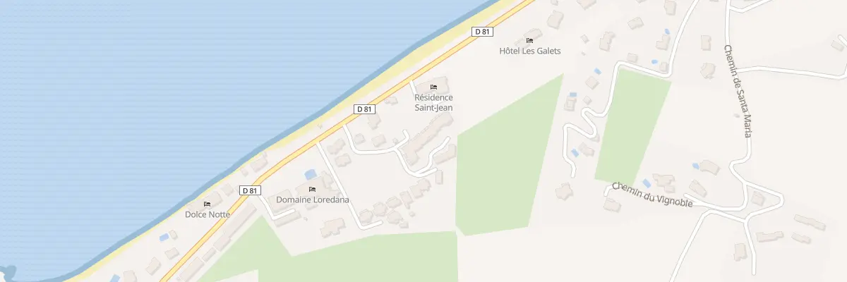 Plan du 5 Che de la Mer à Saint-Florent
