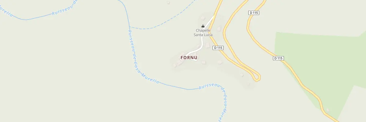 Plan du 5115 Forno à Bisinchi