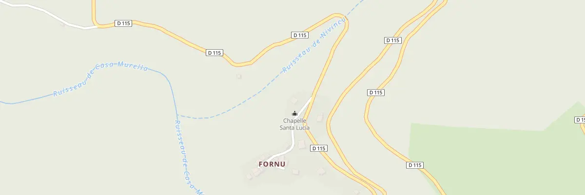 Plan du 5165 Forno à Bisinchi