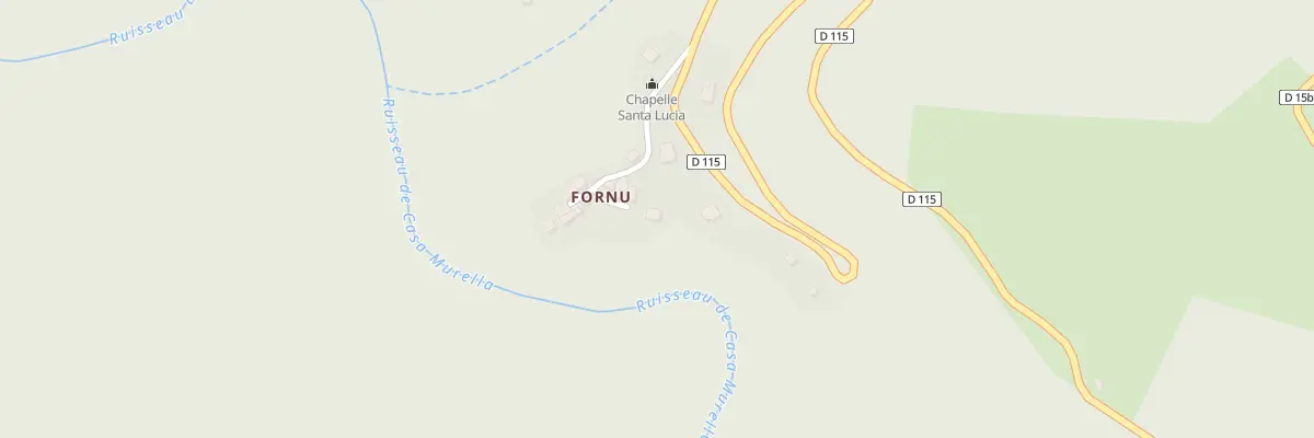 Plan du 5125 Forno à Bisinchi