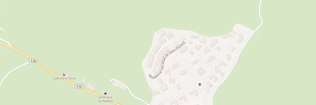 Plan du 18 Res Les Villas de St Florent à Oletta