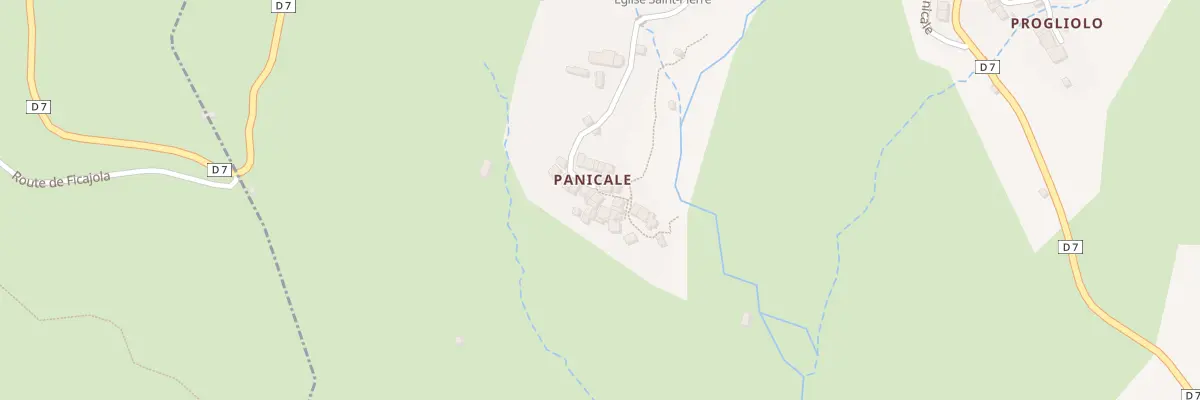 Plan du 5035 Panicale à Campitello