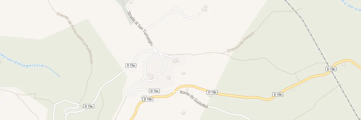 Plan du 5179 Santo Stefano à Castello-di-Rostino