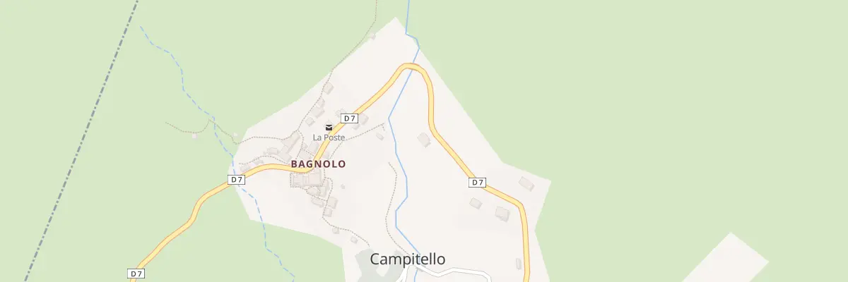 Plan du 5023A Casalese à Campitello