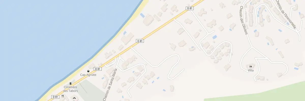 Plan du 273 Rue des Goumiers Marocains à Saint-Florent