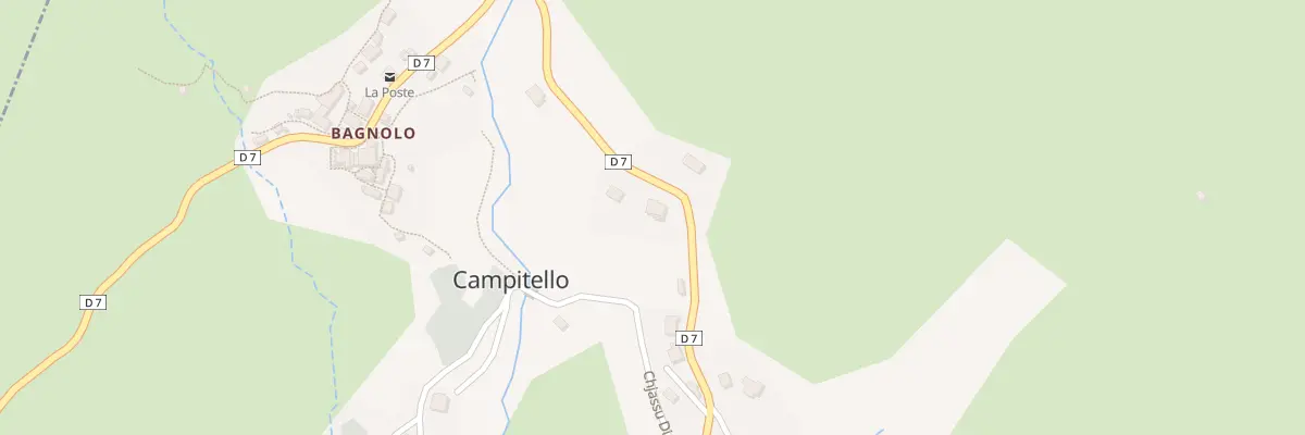 Plan du 5065B Padula à Campitello