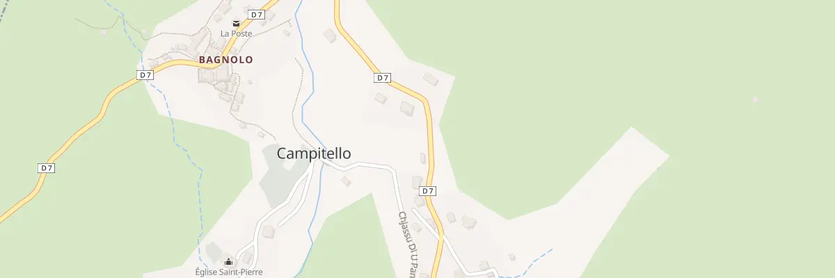 Plan du 5001 Pantano à Campitello
