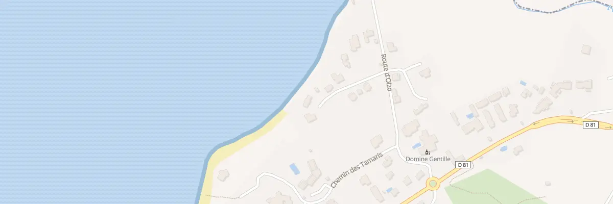 Plan du 8 Che des Posidonies à Saint-Florent
