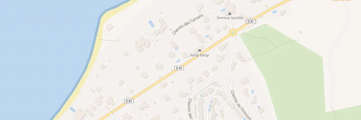 Plan du 7 Che des Tamaris à Saint-Florent