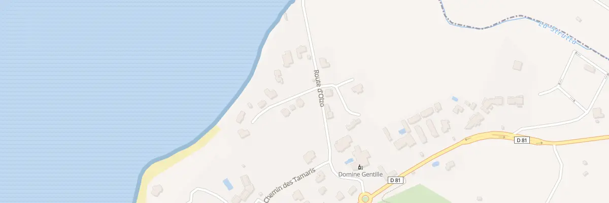 Plan du 17 Rte D’Olzo à Saint-Florent
