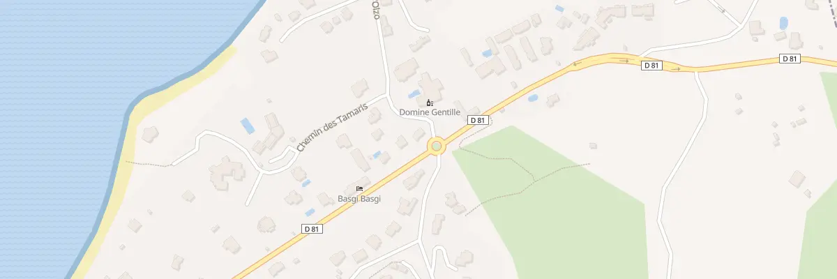 Plan du 1 Rte D’Olzo à Saint-Florent