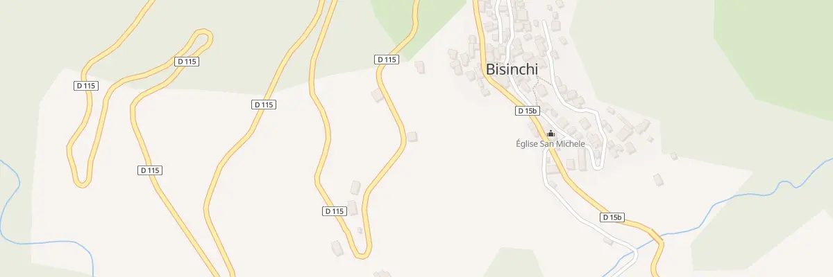 Plan du 5091A Petriccia à Bisinchi