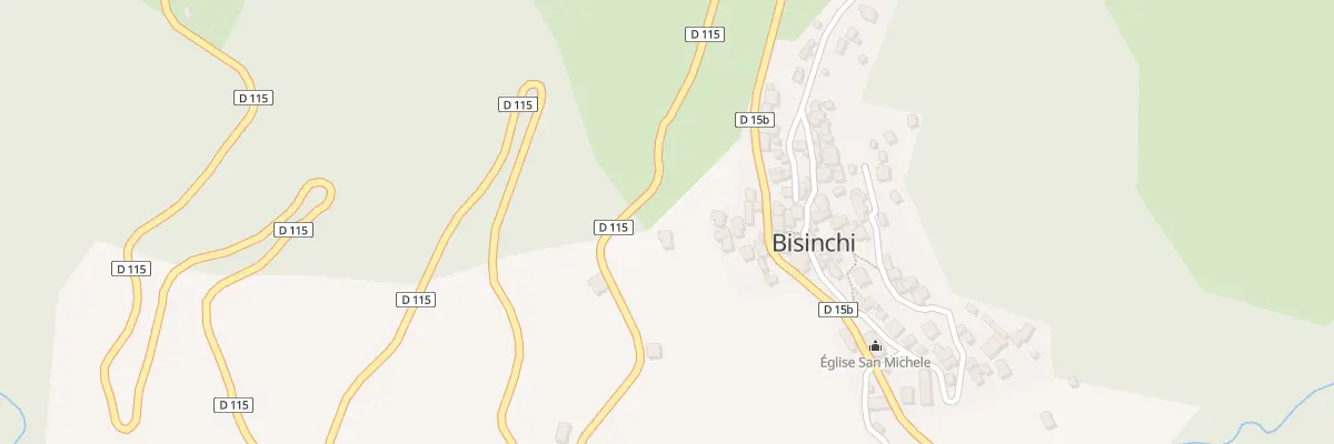 Plan du 5161 Teppa à Bisinchi