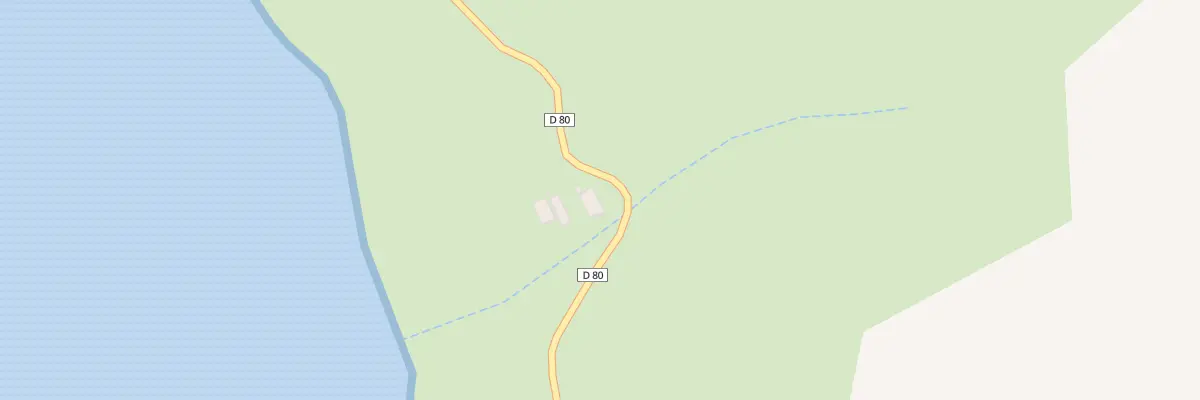 Plan du 1965 Guado Livido à Canari