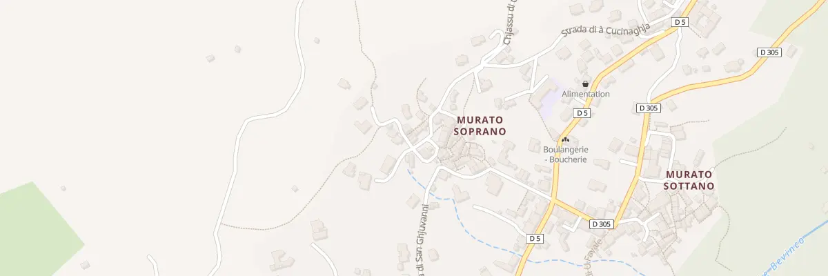 Plan du 5 Che Chjassu Di U Vignacciu à Murato