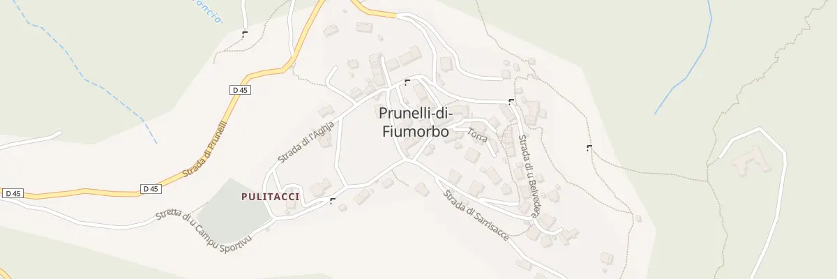 Plan du 5018 Pulitacci à Prunelli-di-Fiumorbo