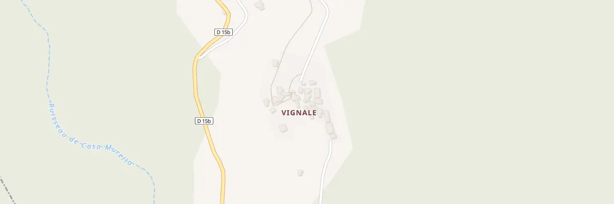 Plan du 5106 Vignale à Bisinchi