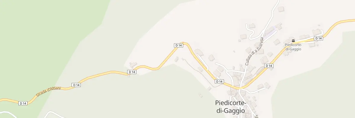 Plan du 5098A Chioso Alla Fontana à Piedicorte-di-Gaggio