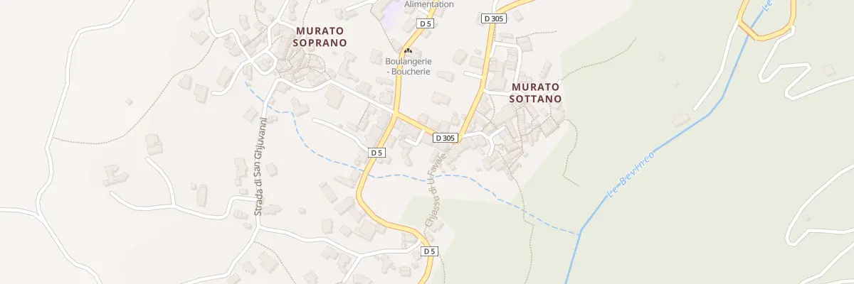 Plan du 5074 Incrucciata à Murato