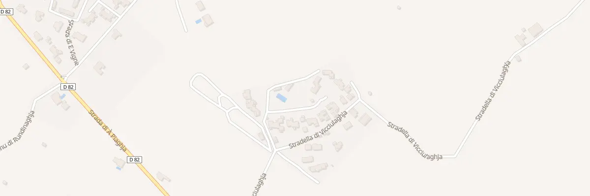 Plan du 225 Prt Stradella Di Vicciulaghja à Oletta