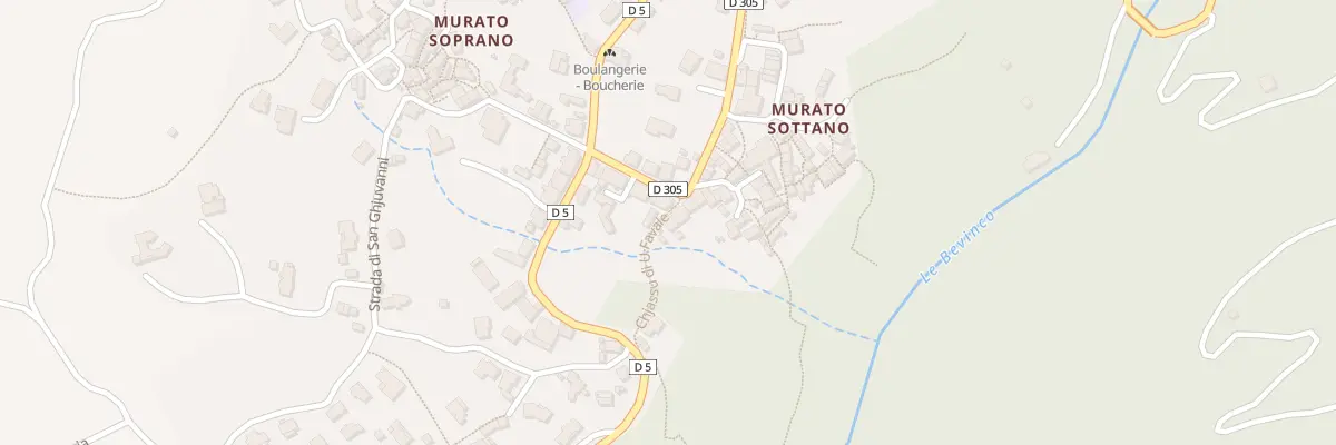 Plan du 8 Che Chjassu Di U Favale à Murato