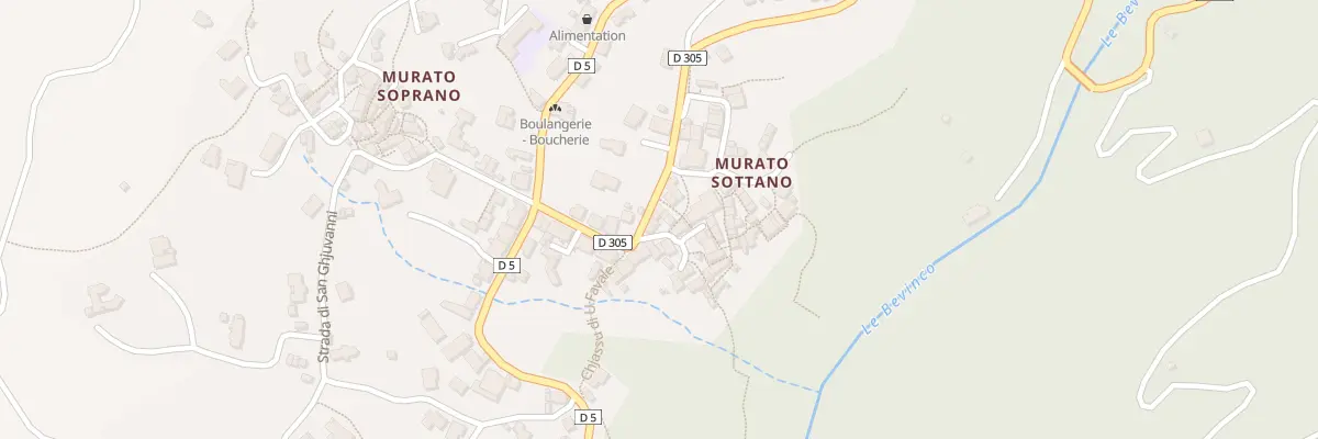 Plan du 5174 Murato Sottano à Murato