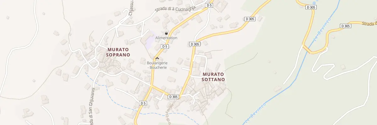 Plan du 5285A Incrucciata à Murato