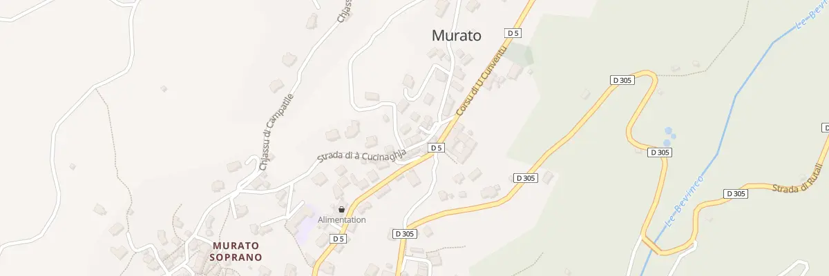 Plan du 37 Rte Strada Di A Cucinaghja à Bastia