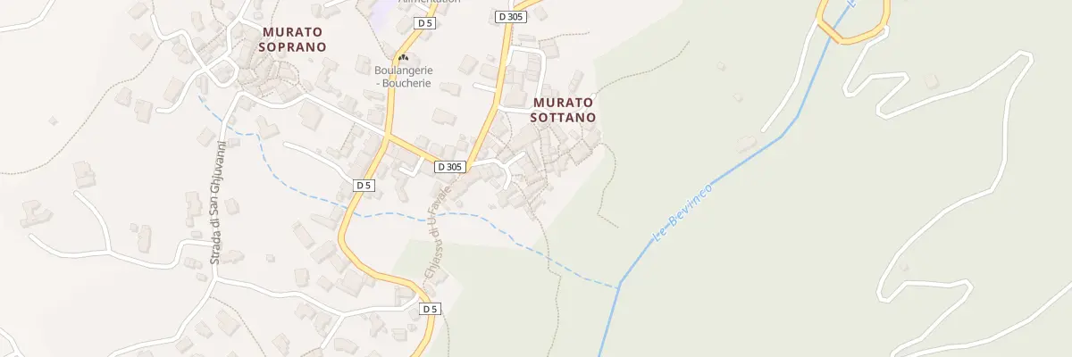 Plan du 5194 Murato Sottano à Murato