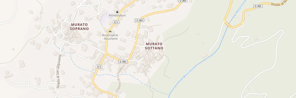 Plan du 5 Qua A Falata Di A Funtanichja à Murato