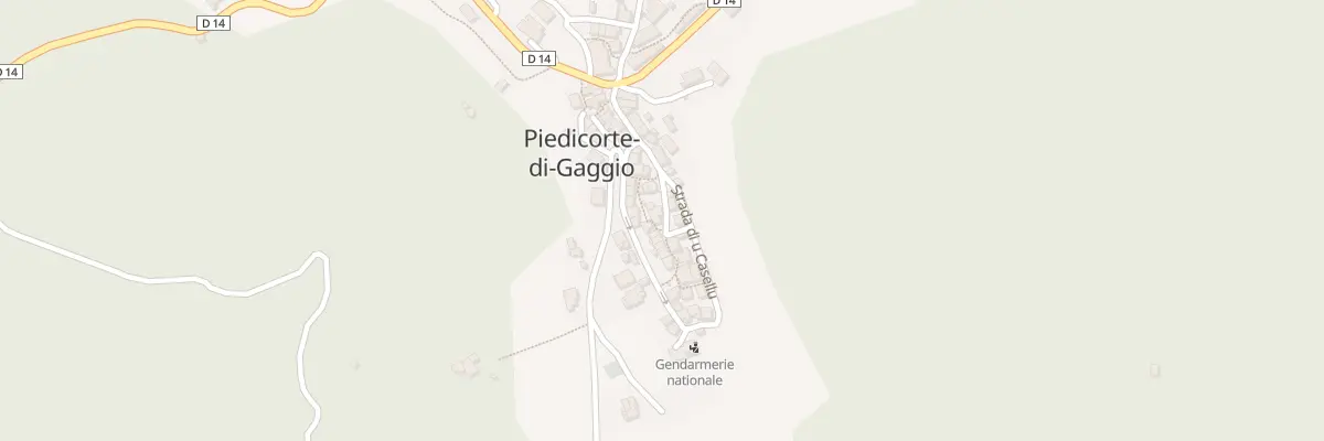 Plan du 2 Rue Carrughju Torra Di Pancone à Piedicorte-di-Gaggio