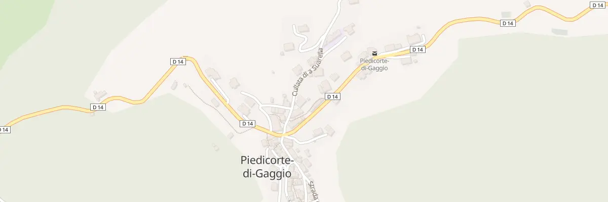 Plan du 5012 Suarella à Piedicorte-di-Gaggio