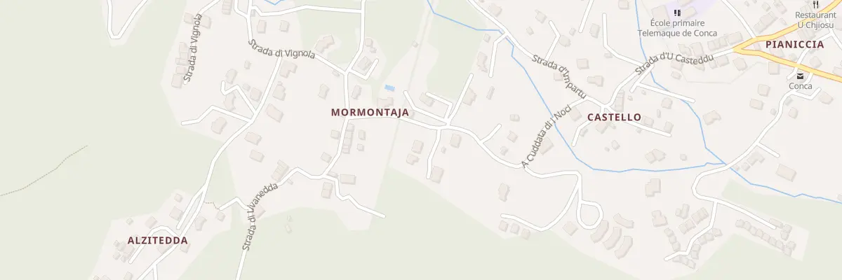 Plan du 5130A Mormontaja à Conca