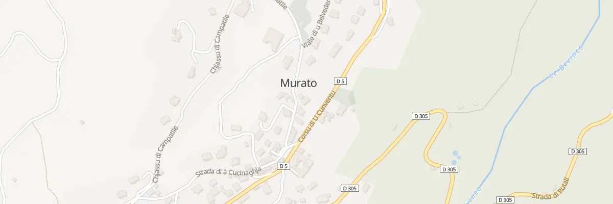 Plan du 5124 Couvento à Murato