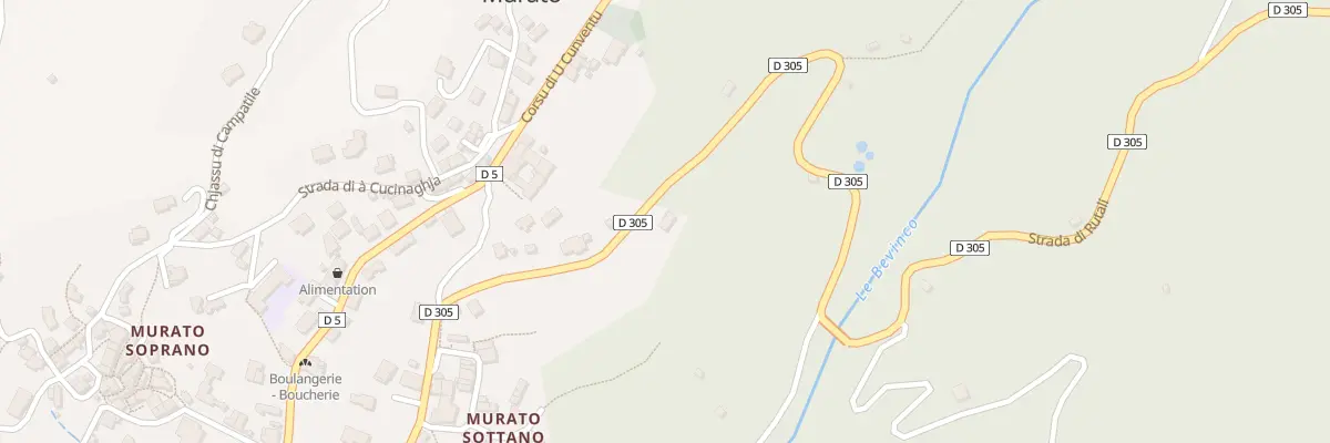 Plan du 5271 Milelli à Murato
