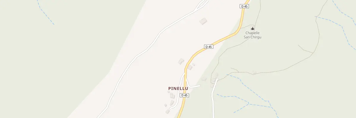 Plan de Pinello à Serra-di-Fiumorbo
