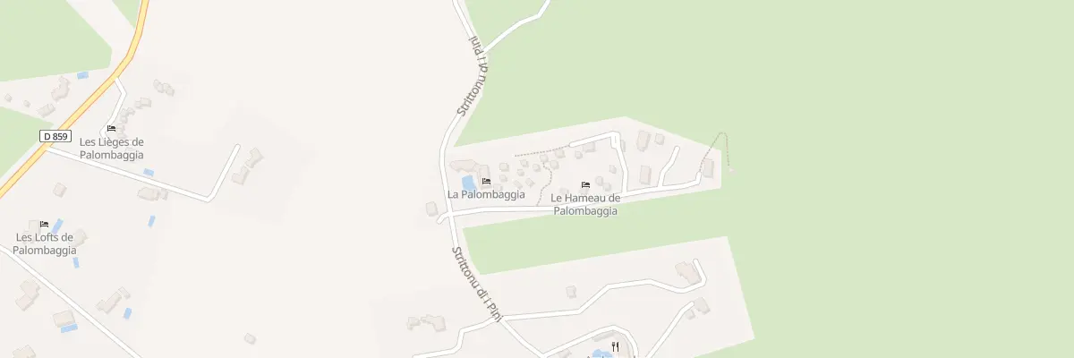 Plan du 9510 Pini à Porto-Vecchio