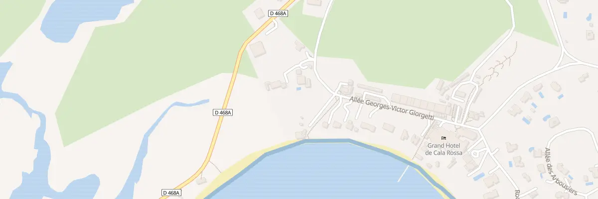 Plan du 6001 Alzeto à Lecci