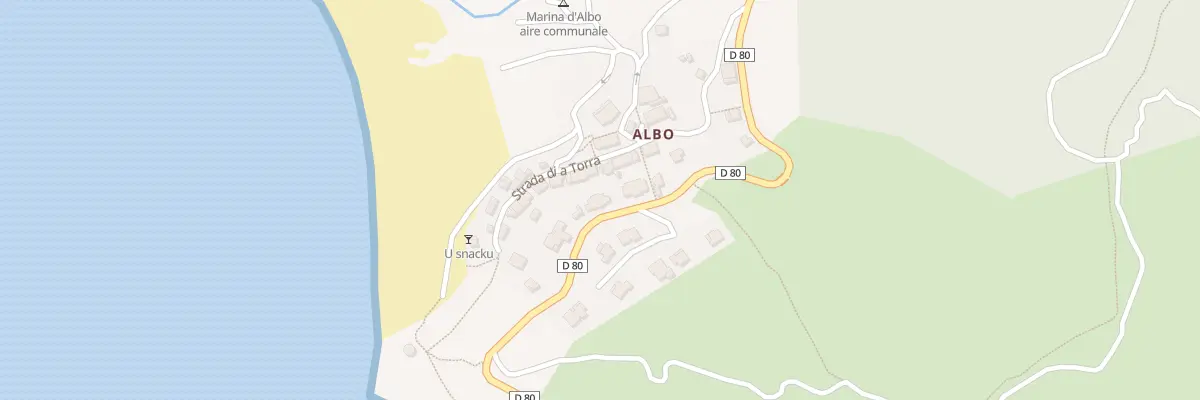 Plan du 5 Rte Traversa Territuriala à Ogliastro