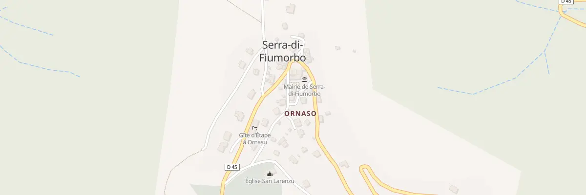 Plan du 5056 Ornaso à Serra-di-Fiumorbo
