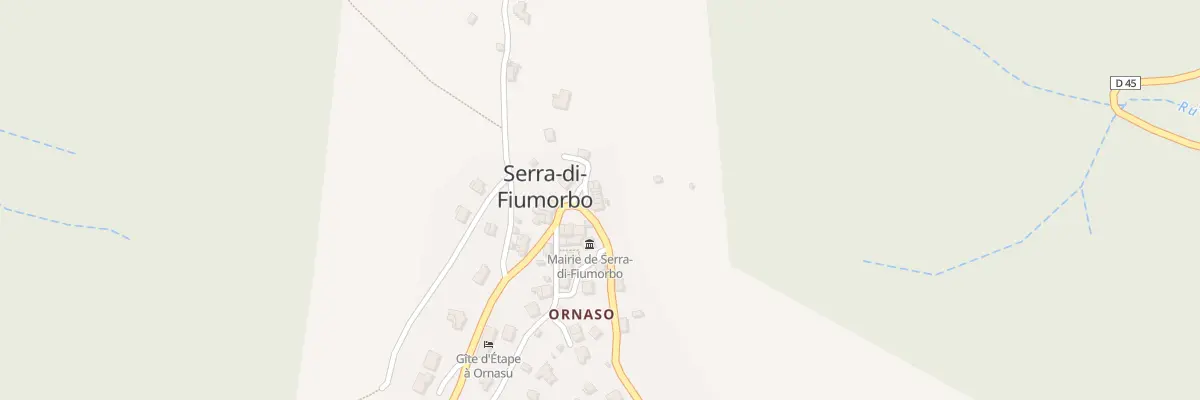Plan du 57 Pl Piazza Di A Funtana à Serra-di-Fiumorbo
