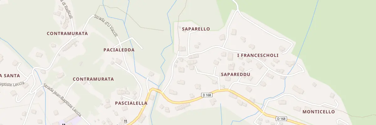 Plan du 5159 Saparello à Conca