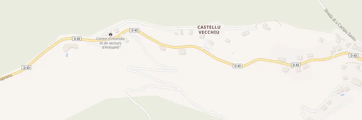 Plan du 5179 Pozzalina à Antisanti