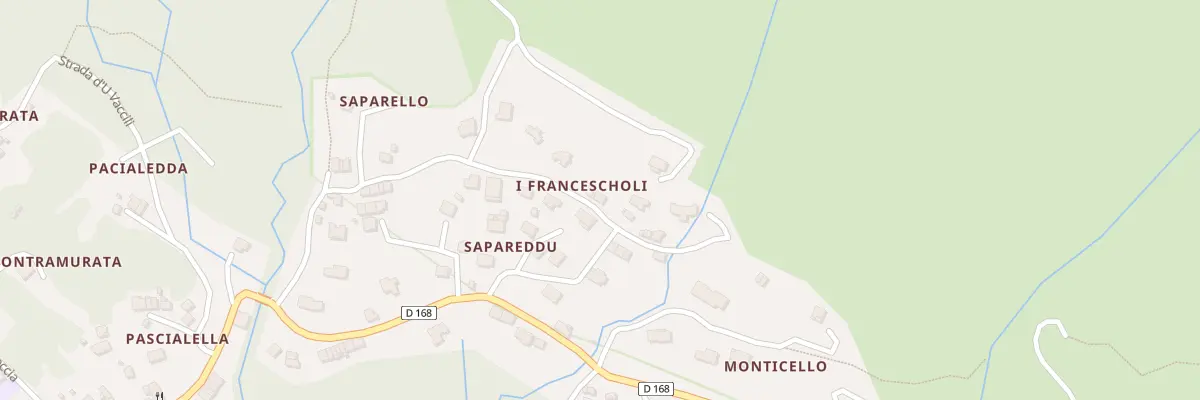 Plan du 5190 Francescoli à Conca