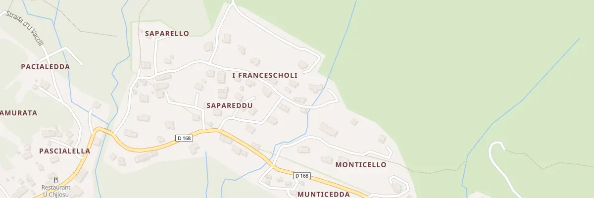 Plan du 5194 Francescoli à Conca