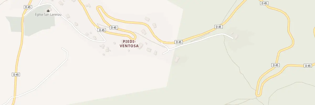 Plan du 5174 Piedi Ventosa à Serra-di-Fiumorbo