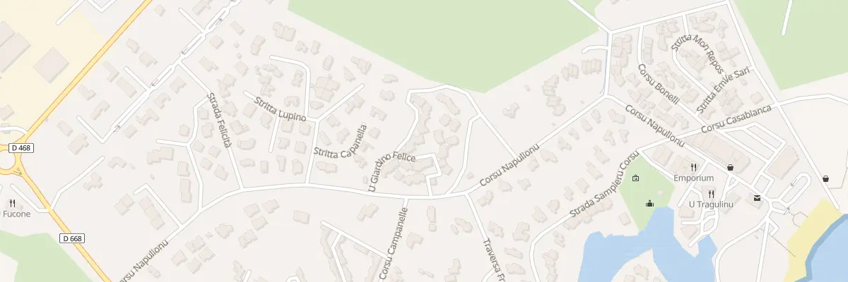 Plan du 5243A San Cipriano à Lecci