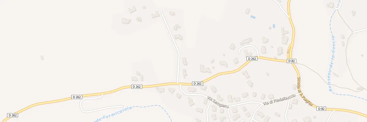 Plan du 68 Imp U Lavu à Oletta